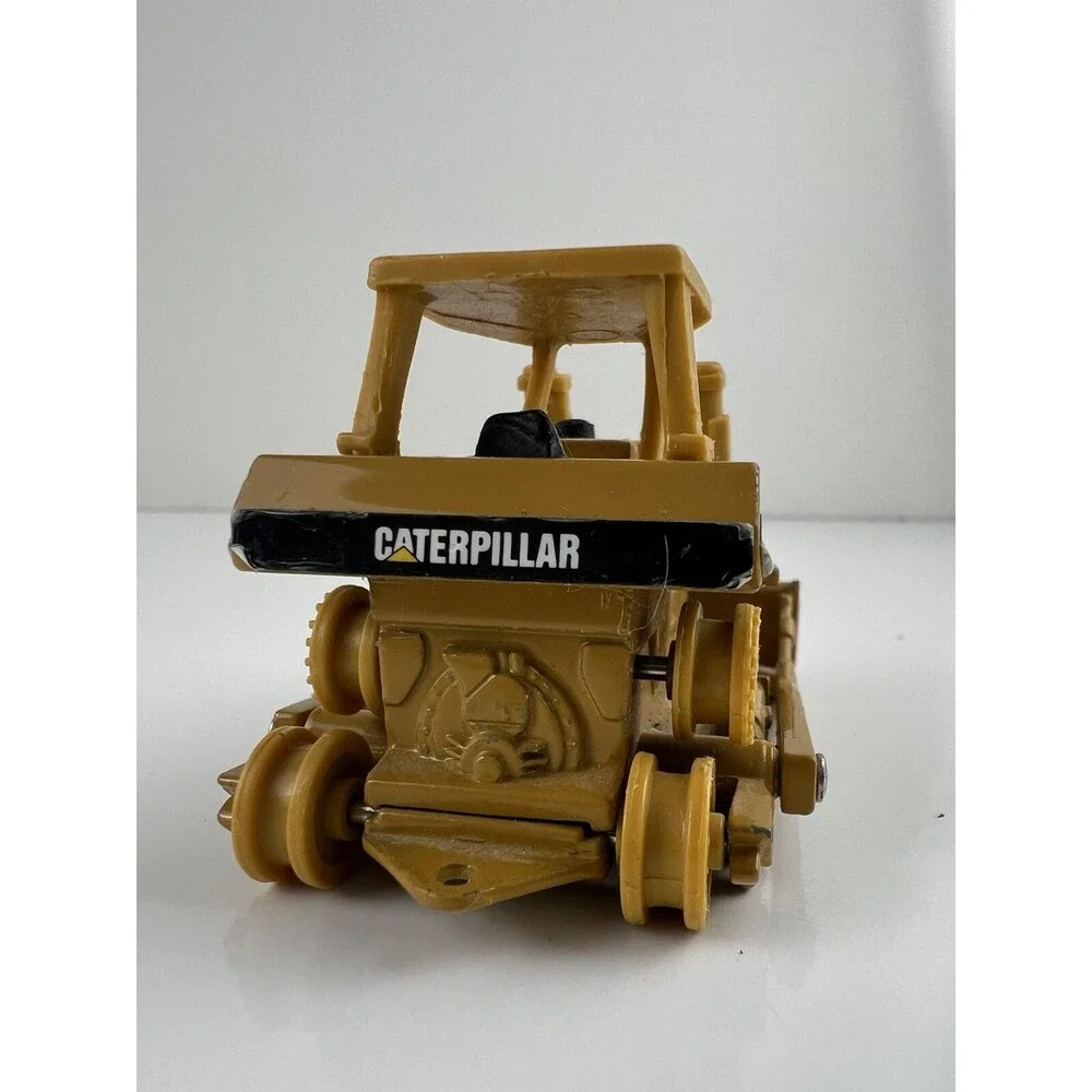 Diecast Toy Car Bulldozer Caterpillar - Norscot Group Cake Topper MISSING PARTS